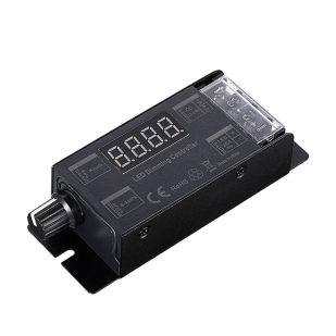 Smart 2.4G RF димер за едноцветно LED осветление max 25А, max 300W (12V), 12-48V DC