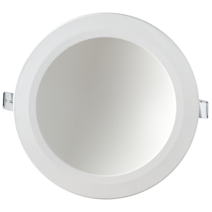Indirect LED downlight round 20W, 2700K, 220-240V AC