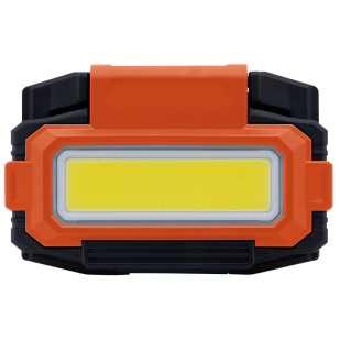 Портативна LED работна лампа с магнитна основа, карабинер и стойка 10W, 7000K, 5V DC, IP54