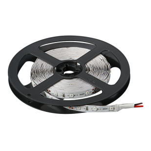 LED лента, 4.8W/m, червена, 12V DC, SMD2835, 60 LEDs/m, IP65