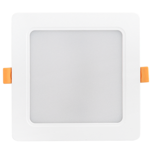 LED панел за вграждане, квадрат, 12W, 4000K, 220-240V AC, неутрална светлина