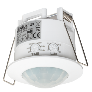 Motion sensor for building-in