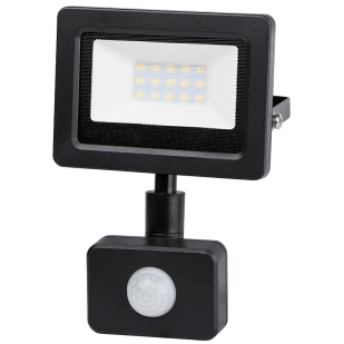 LED SLIM прожектор с датчик за движение 10W, 4200K, 220-240V AC, IP44